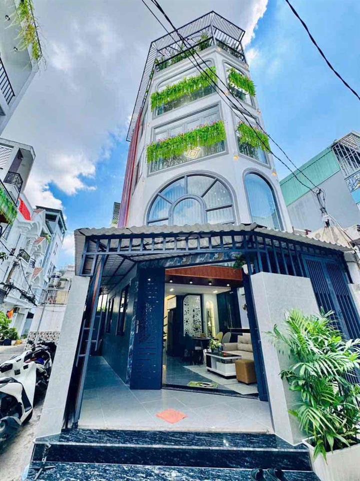 Góc 2MT xe hơi thông - 5x9m đúc 3 lầu ST - Full nội thất - QUANG TRUNG