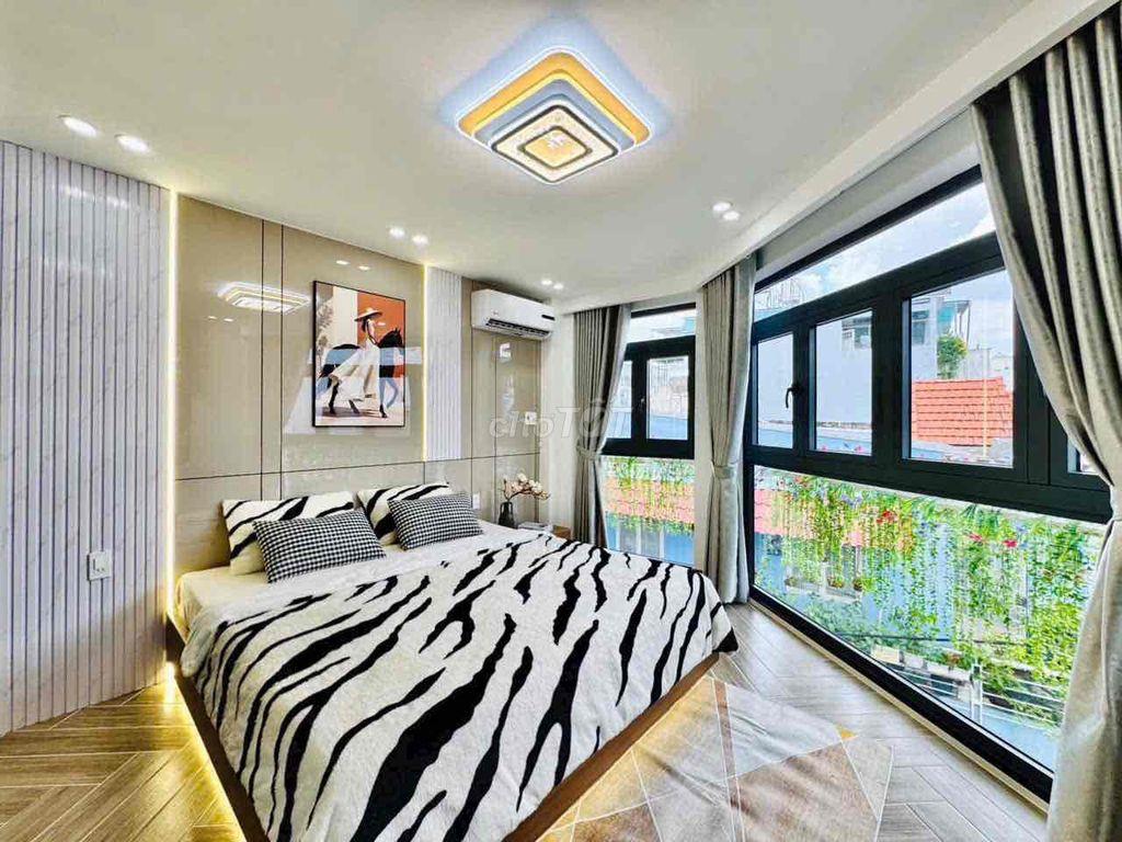 Góc 2MT xe hơi thông - 5x9m đúc 3 lầu ST - Full nội thất - QUANG TRUNG