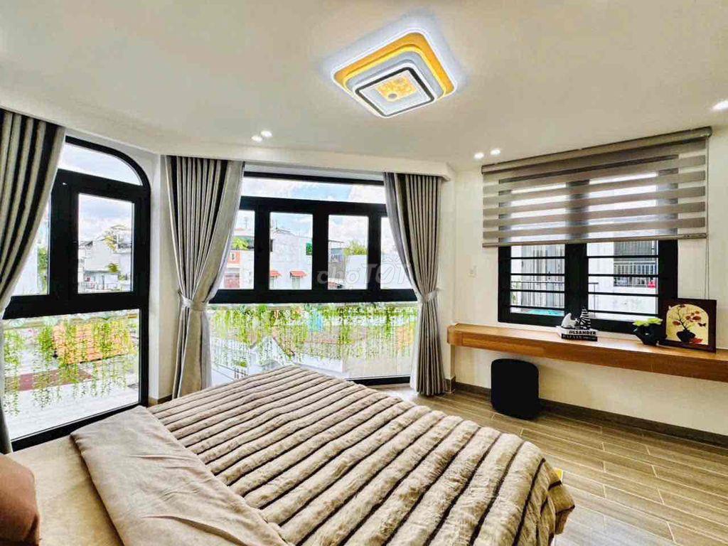 Góc 2MT xe hơi thông - 5x9m đúc 3 lầu ST - Full nội thất - QUANG TRUNG