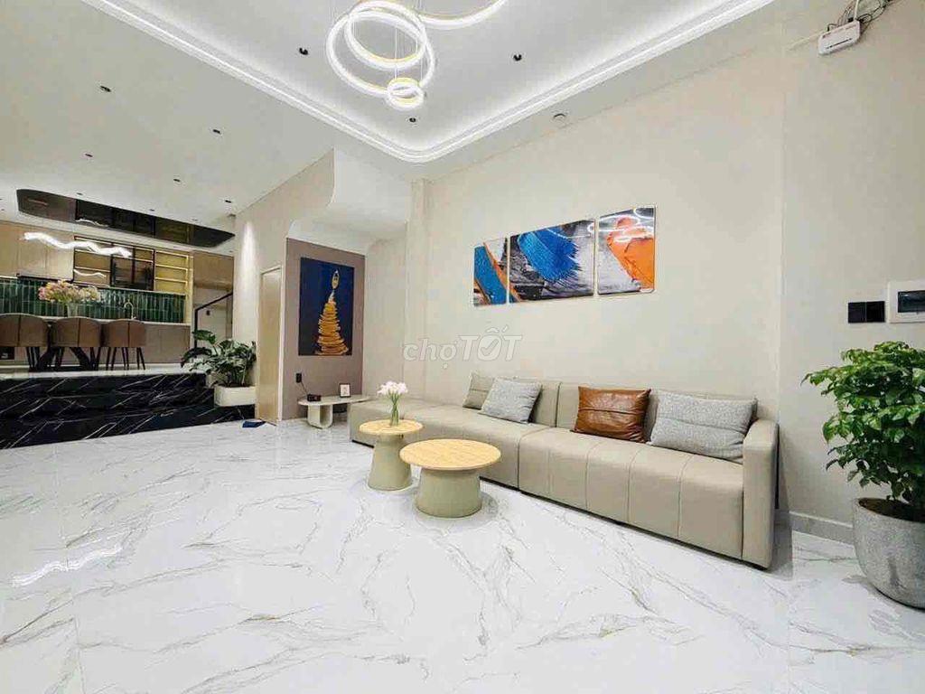 Siêu phẩm Lê Văn Thọ, P.11 - 4.15x12m 3 lầu, full nội thất. VỊ TRÍ ĐEP