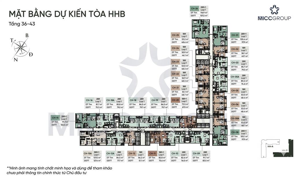 Ra hàng chưng cư cao cấp vinhomes cao xà lá nguyễn trãi dt 63m2, 78m2, 91m2 125m2.