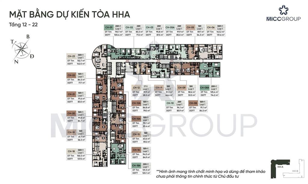 Ra hàng chưng cư cao cấp vinhomes cao xà lá nguyễn trãi dt 63m2, 78m2, 91m2 125m2.