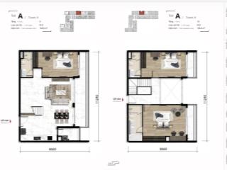 The ten  trực tiếp từ chủ đầu tư hai căn duplex cuối cùng