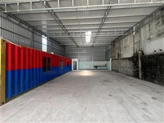 Cho thuê xưởng 700m mặt tiền đường công phường tân bình dĩ an