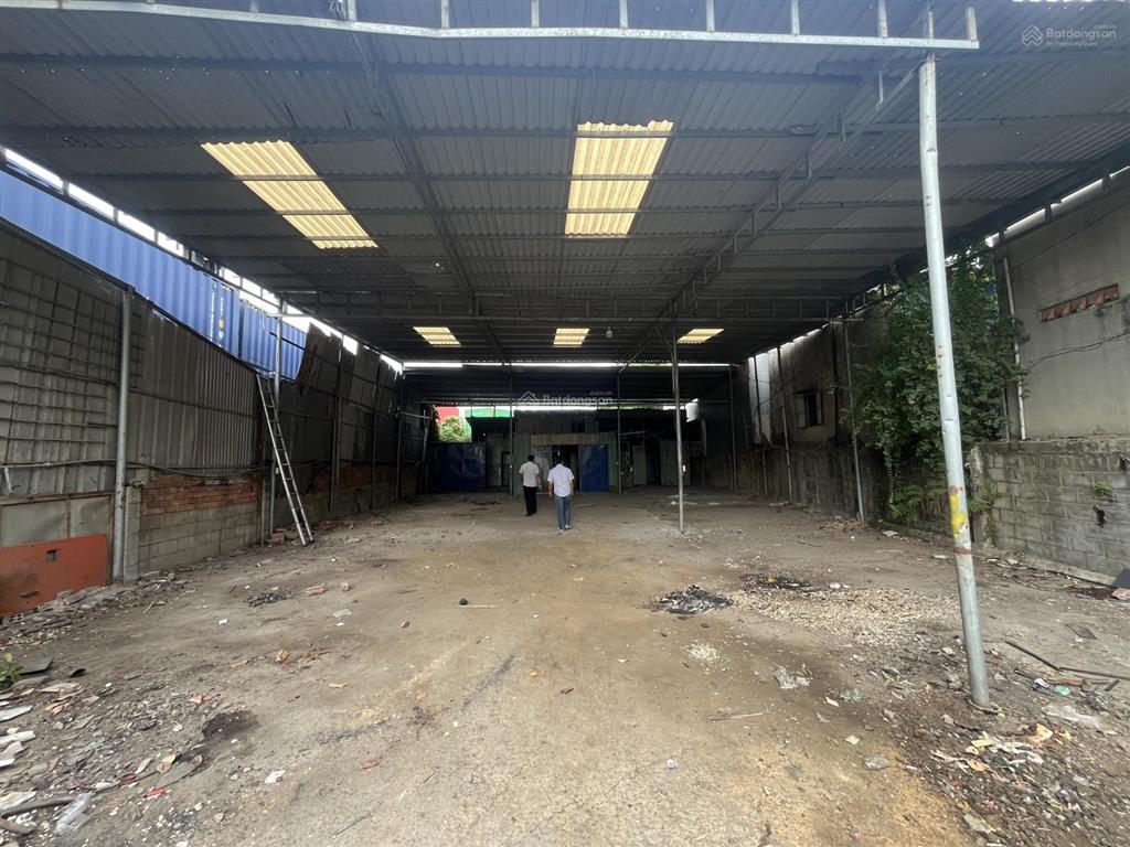 Cho thuê xưởng 600m2 mặt tiền mỹ phước tân vạn tân bình dĩ an