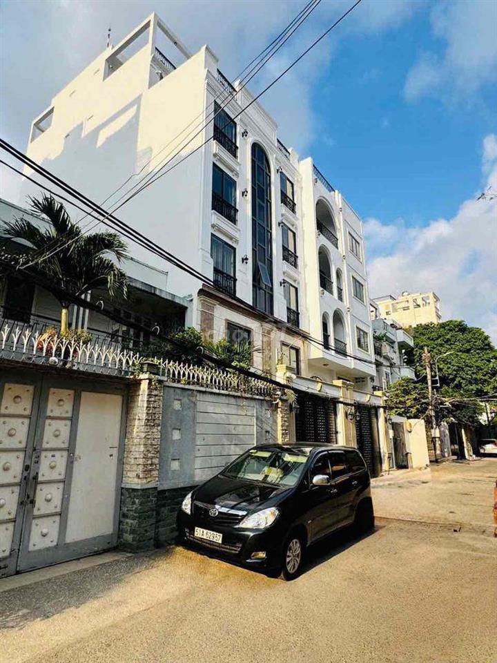 Bán toà nhà CHDV xây mới 100% 199/57A1 Lê Quang Định, P.gia định 8x21