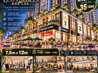 Bán shophouse khối đế eco palace đắk lắk