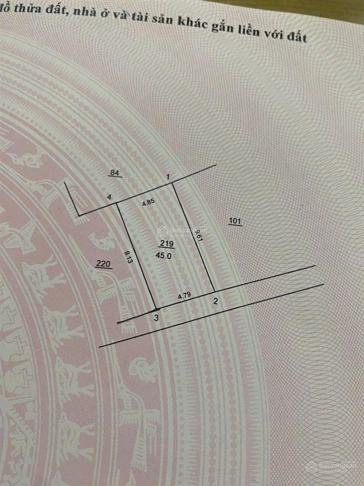 Đất đẹp cự đà  45m² vuông vắn, 2 bước ra ô tô  nhỉnh 3 tỷ sở hữu ngay  ưu tiên chốt sớm