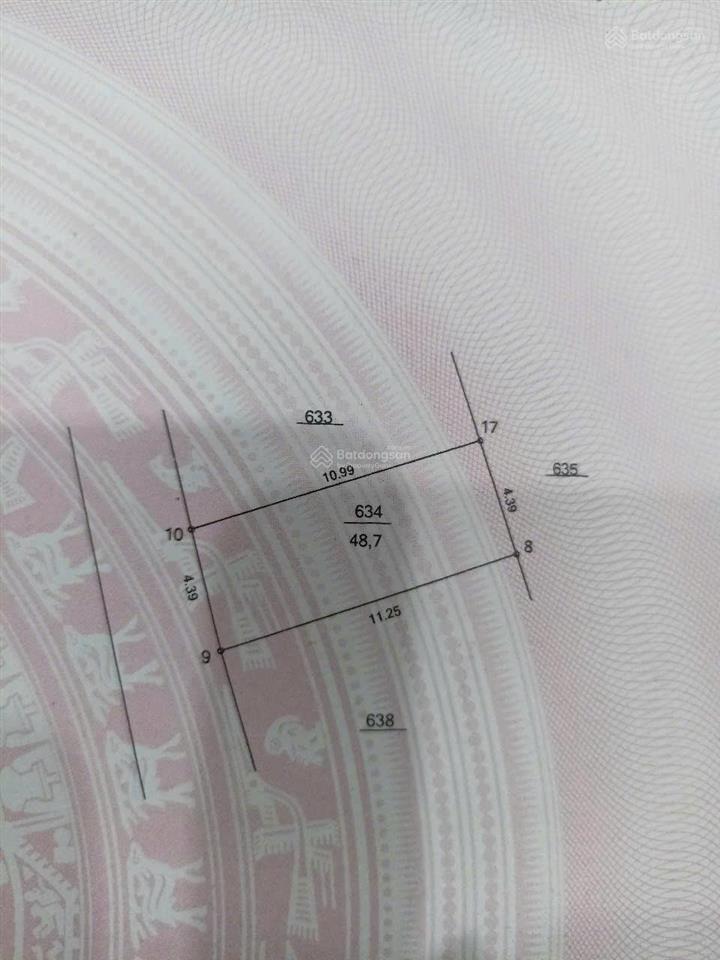 Chủ cần tiền bán rẻ! đất kỳ thủy, bích hòa 48,7m2  ô tô vào đất  nhỉnh 4 tỷ, gần vin đa mục tiêu