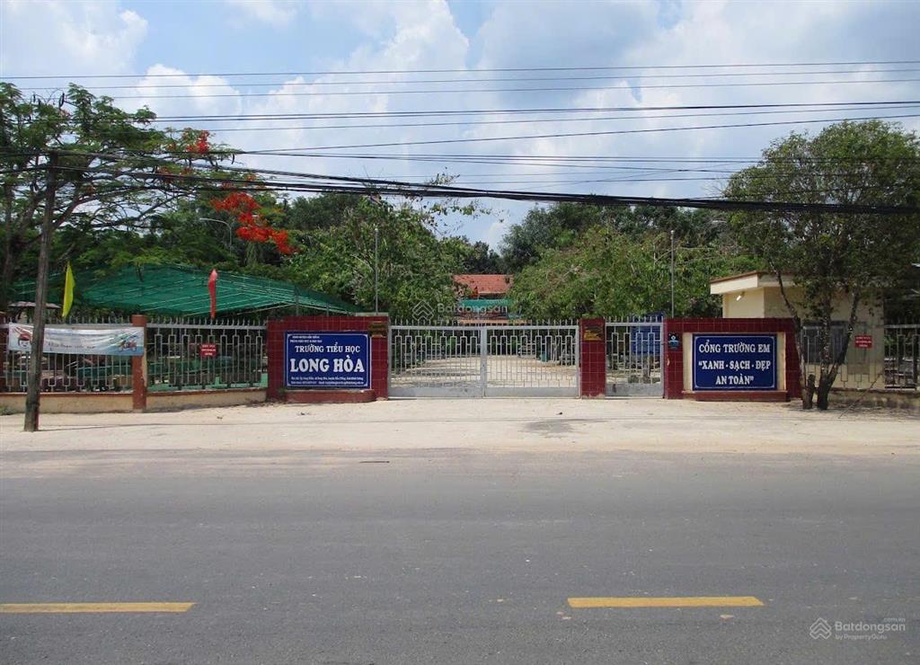 Bán lô đất ngay chợ long hòa, dầu tiếng, đường qh 16m, 5x40m thổ cư 100m2, giá 590 triệu