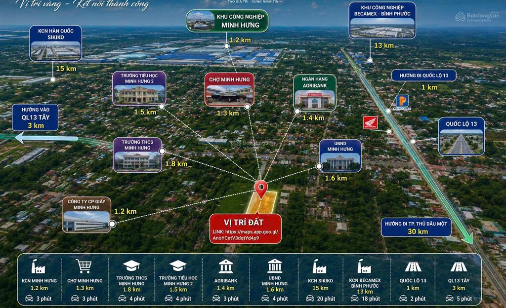 Bán lô đất cao bá quát vào 50m ngay kcn minh hưng 277,4m2 có 60m2 đất ở đô thị giá hơn 600tr