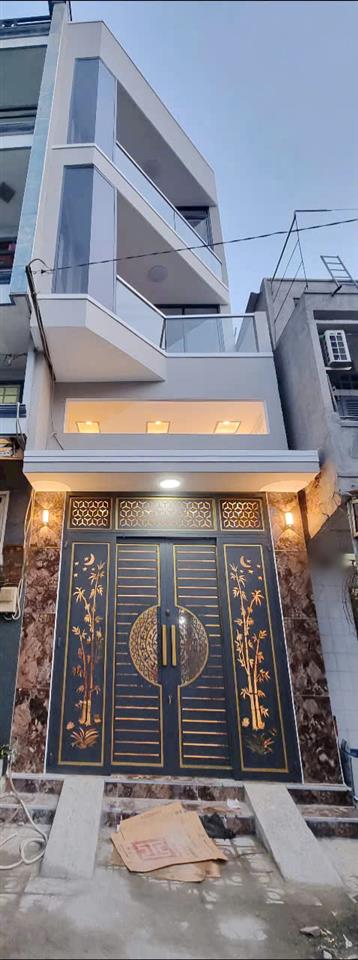 Bán nhà mới 4 tầng mặt tiền đường Số 14 gần chợ Phạm Thế Hiển P4Q8 . Giá: 8.5 tỷ