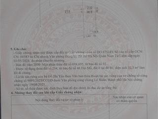 Bán đất rẻ nhất tây mỗ 39m2 giá 3.65 tỷ.