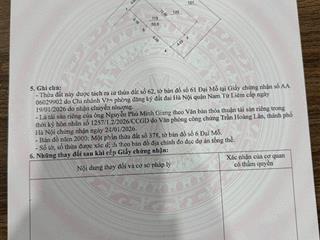 Chính chủ bán 50m2 ngõ 169 đại mỗ, ngõ thông, giáp ubnd tây mỗ.