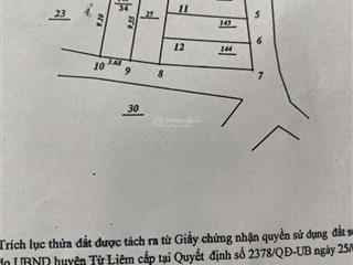 Bán đất tây mỗ 34m2 ô tô vào nhà giá chào 147 triệu/m2.