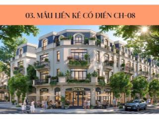 Bán nhà liền kề vinhomes sài gòn park hóc môn  kiến trúc cổ điển