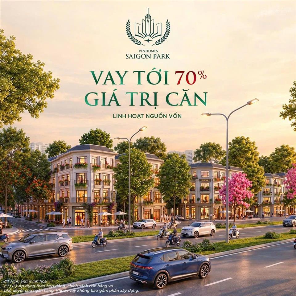 Bán bt tại vinhomes saigon park, 5.8 tỷ, 60m2, 4pn, 5wc