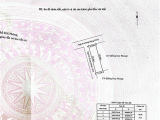 Lô đất đẹp đông phong , minh đức , đồ sơn
 ngõ rộng  diện tích đẹp dễ xây