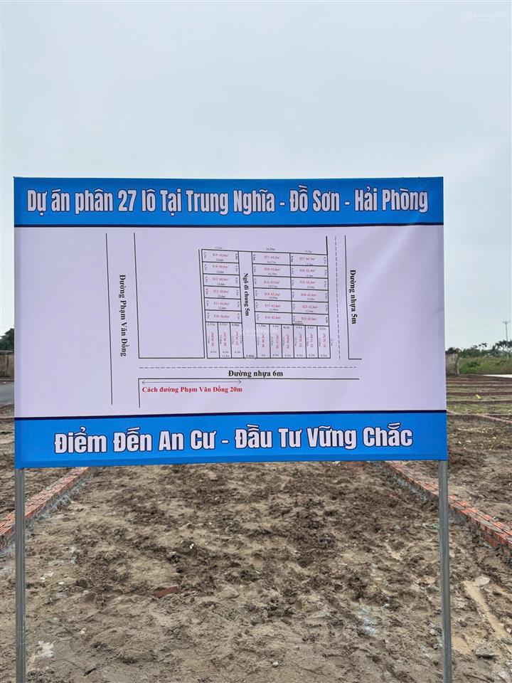 Siêu phẩm 54,4m2 tuyến 2 đường 353 phạm văn đồng, đồ sơn chỉ 2, x tỷ