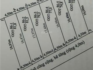 Giá f0  sở hữu đất bàng la, nam đồ sơn chỉ từ 1x triệu/m²