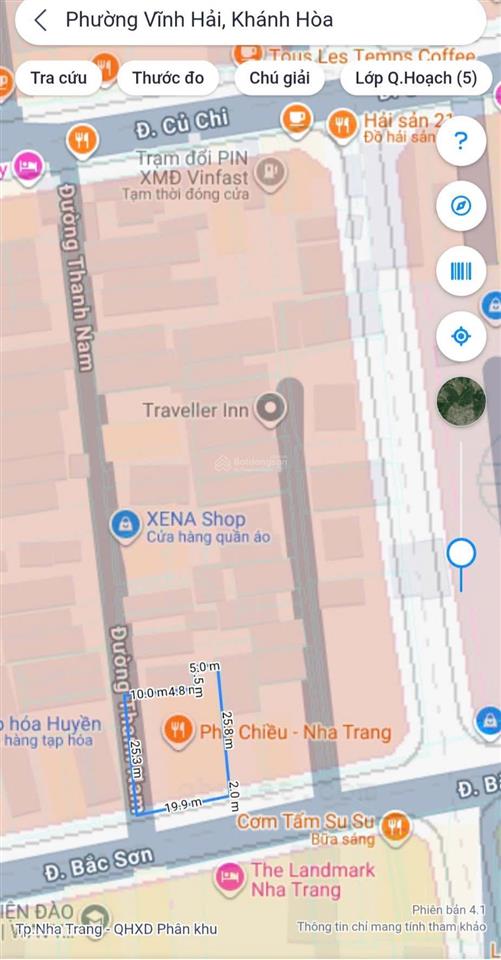 Bán nhanh 501m2 ngang 20m lô góc 2 mặt tiền đường bắc sơn, vĩnh hải, bắc nha trang  0964 326 ***