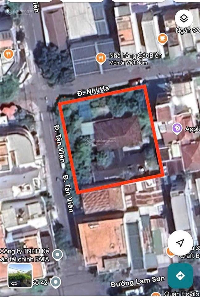 Bán 892,5m2 góc 2 mặt tiền đường nhị hà & tản viên, phường phước hoà,nha trang chỉ 70 tỷ0964 326 ***