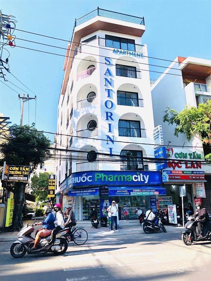 Căn góc 7 tầng ngay trung tâm thành phố nha trang. mặt đường lý tự trọng đang cho thuê 165 triệu/th