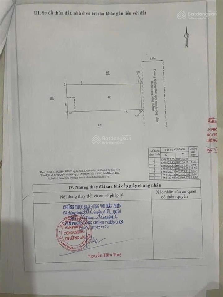 Bán nhà 3 tầng mặt đường quảng đức, vĩnh hòa, nha trang 75m² chỉ 8,5 tỷ  0964 326 ***