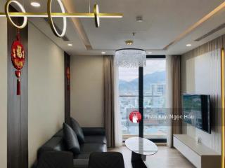 Bán căn hộ ct1 riverside luxury vcn phước long tầng cao ban công hướng nam mát mẻ  full nội thất