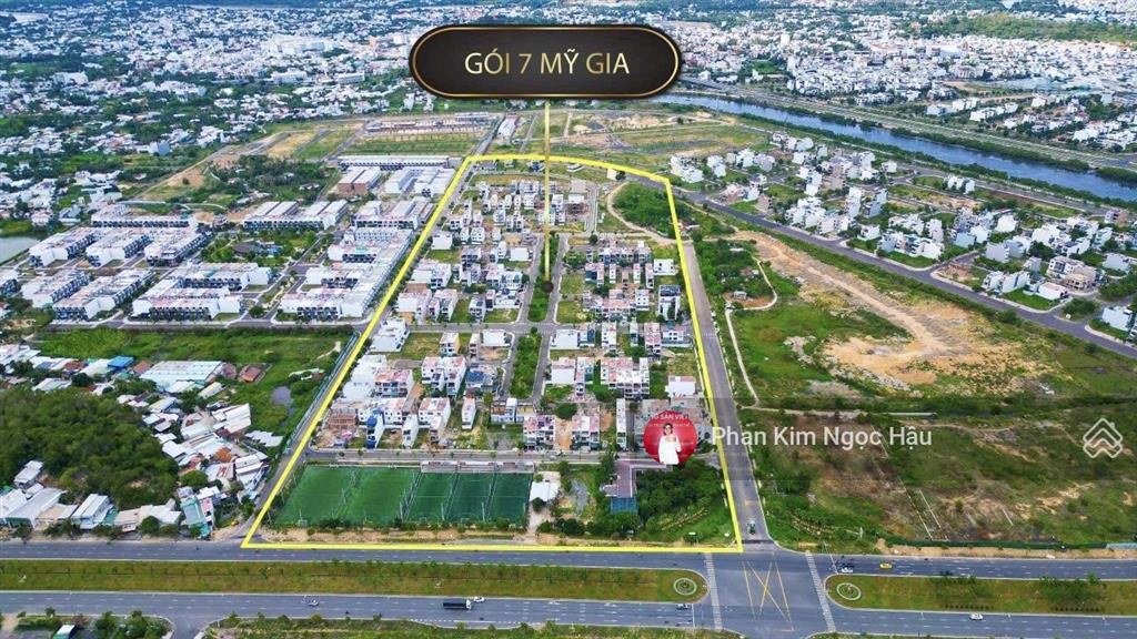 Lô góc biệt thự 287.5m2 đường lớn 18mét trục kinh doanh kết nối võ nguyên giáp  mỹ gia an khánh