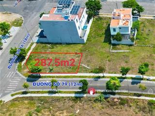 Lô góc biệt thự 287.5m2 đường lớn 18mét trục kinh doanh kết nối võ nguyên giáp  mỹ gia an khánh