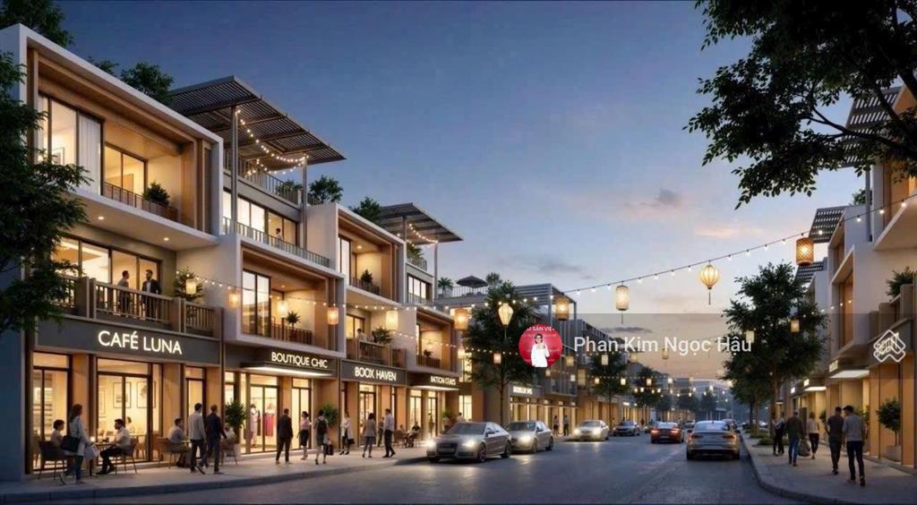 Căn liền kề xẻ khe sở hữu mặt tiền 9 mét cực hiếm tại charmora city nha trang