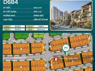 Căn liền kề xẻ khe sở hữu mặt tiền 9mét cực hiếm tại charmora city nha trang
