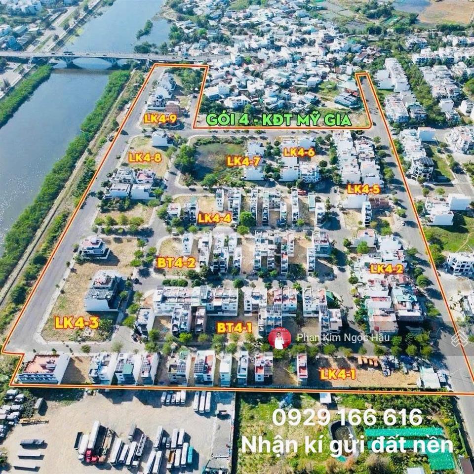 Hàng đẹp giá tốt tại khu đô thị mỹ gia nha trang, lô đường thông 16 mét sạch đẹp giá 4,7 tỷ