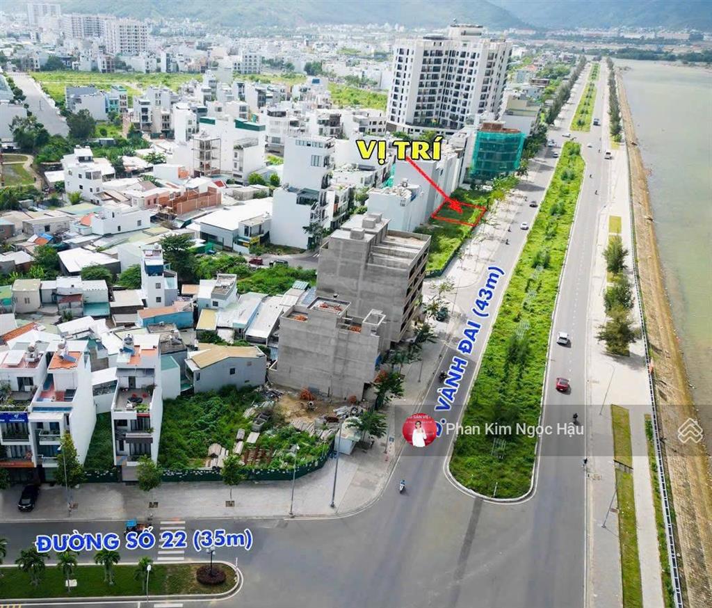 Đất mặt tiền vành đai 2 vcn phước long 1 nha trang  view charmora city, kinh doanh đỉnh