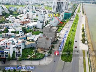 Đất mặt tiền vành đai 2 vcn phước long 1 nha trang  view charmora city, kinh doanh đỉnh