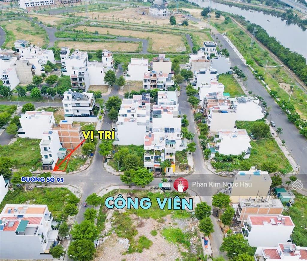 Lô kề góc đường thông số 95 kđt mỹ gia gói 5 giá tốt 4,65 tỷ bao ép cọc