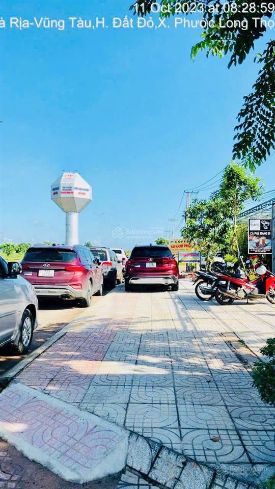 Hàng hiếm  ngay đầu cổng kcn đất đỏ  kinh doanh buôn bán quá đẹp