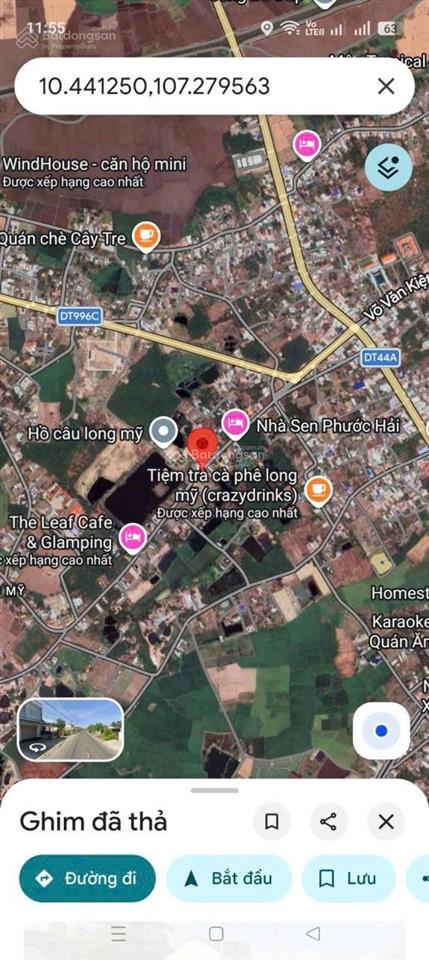 Còn duy nhất lô trục chính uỷ ban thị trấn phước hải  cách tỉnh lộ 44b chỉ 150m, đi biển phước hải