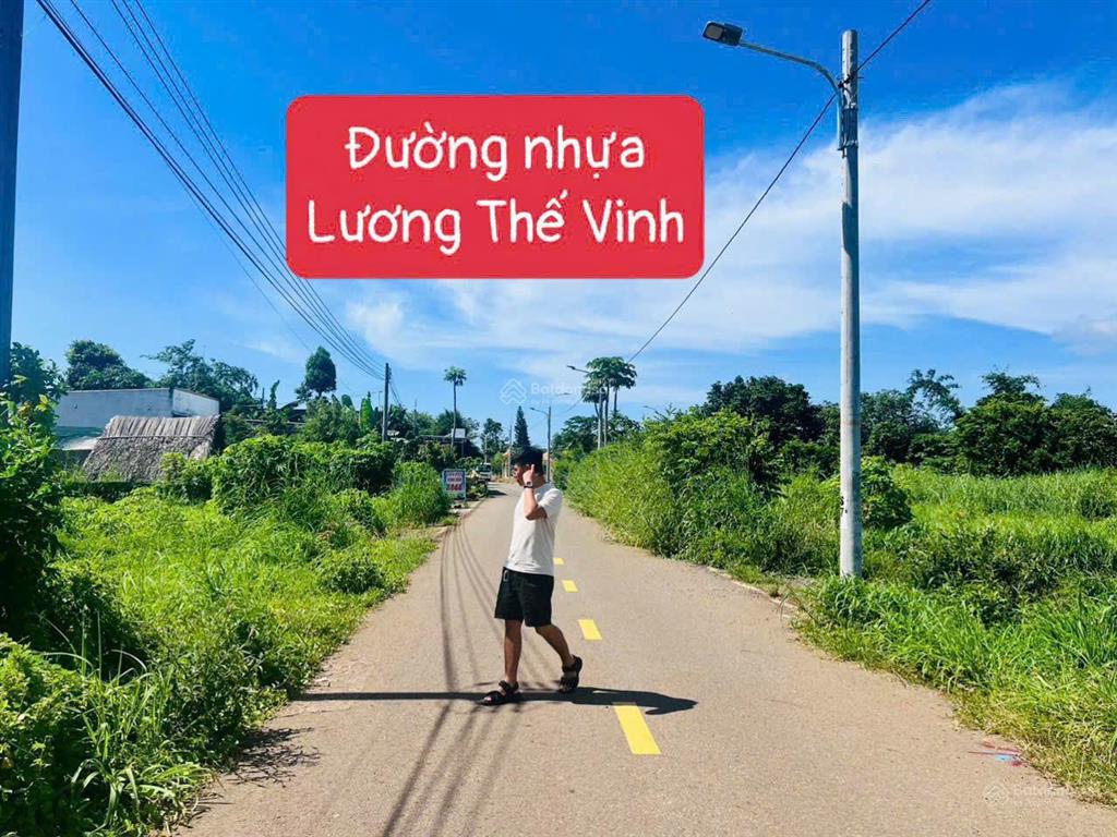 Hạ gấp  lô đất gần chợ  đường lương thế vinh xã đất đỏ  tp hcm gần chợ  trung tâm