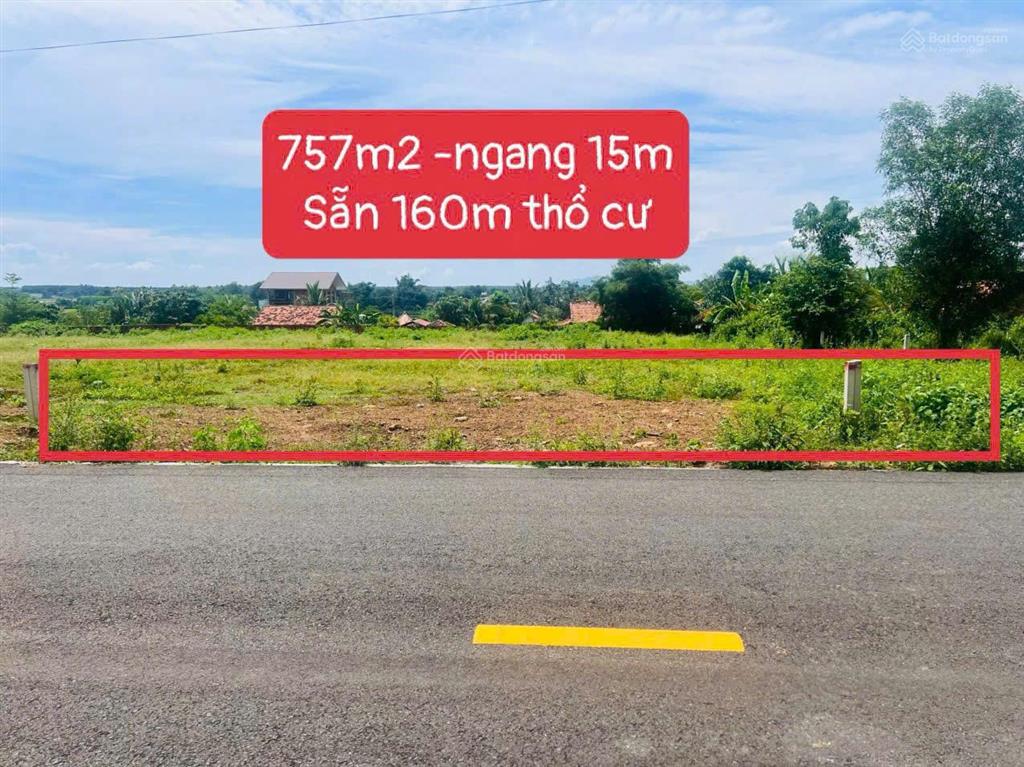 Bán đất gần biển hồ tràm 757m2 sẵn 160m2 tc giá tốt làm nhà vườn nghỉ dưỡng