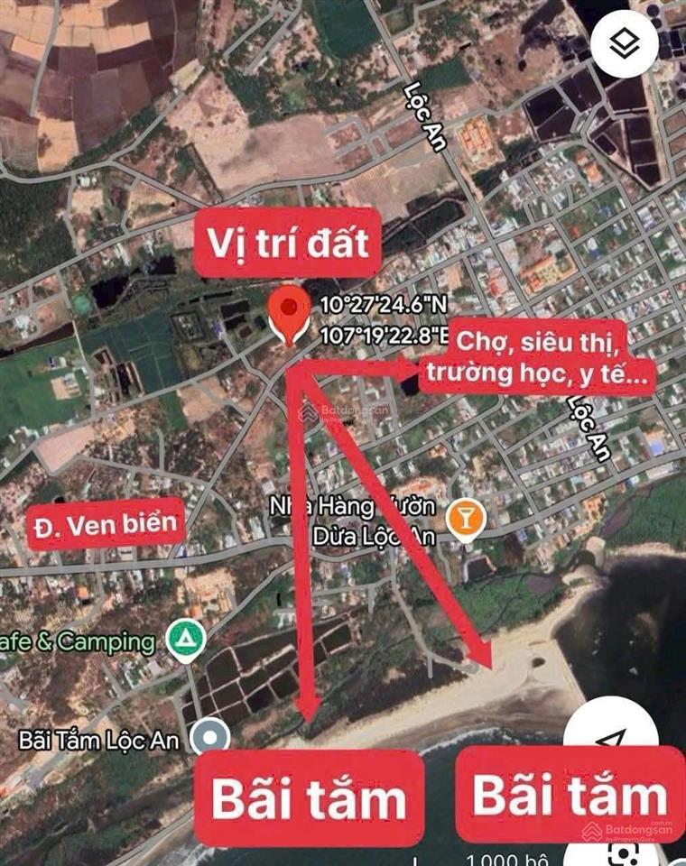 Đất biển lộc an ngang 6.5m mà giá cực kỳ tốt  chỉ 1 tỷ 650 triệu thương lượng