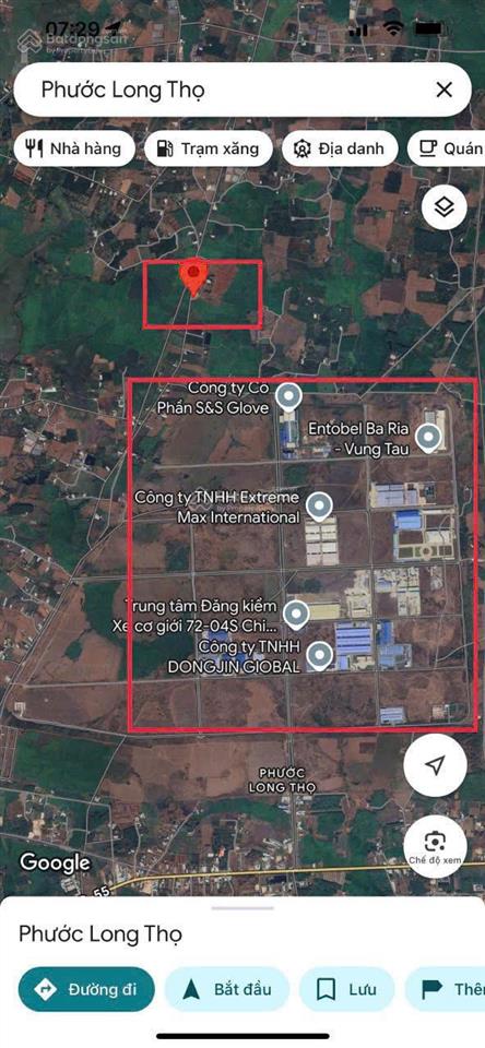 Hạ gấp  chủ cần bán gấp gần 1700m2 đất mt phạm hùng ngay cổng sau kcn đất đỏ