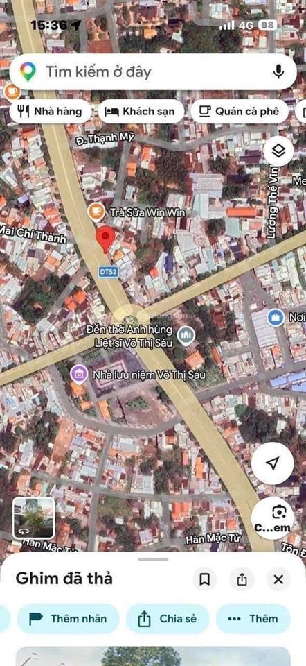 Giảm thêm 400tr  bán nhanh mặt tiền kinh doanh siêu đắc địa  vòng xoay công viên cô võ thị sáu