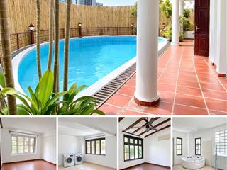 Cho thuê biệt thự sân vườn có hồ bơi  khu phố tô ngọc vân  tây hồ  hà nội