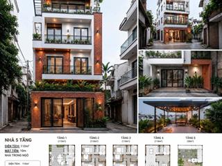 Cho thuê nhà 4,5 tầng khu phố tô ngọc vân  đặng thái mai  tây hồ  hà nội diện tích 110m²