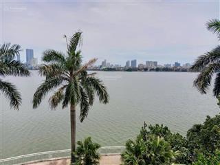 Cho thuê biệt thự lô góc view hồ tây  có bể bơi, ô tô ngủ trong nhà  phố quảng khánh