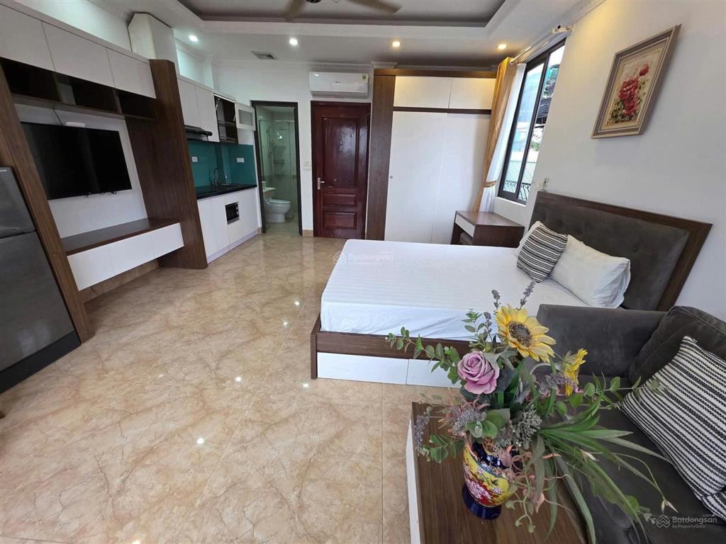 Cho thuê căn hộ studio 1pn, 1wc, 32m2, 6,5 triệu, phường tứ liên, quận tây hồ, hà nội đẹp,