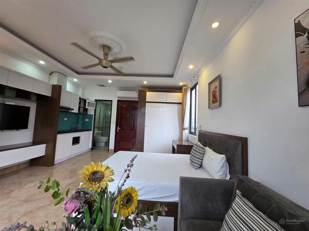 Cho thuê căn hộ studio 1pn, 1wc, 32m2, 6,5 triệu, phường tứ liên, quận tây hồ, hà nội đẹp,