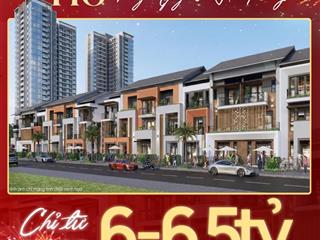 Đón sóng cầu nguyễn trãi  sở hữu nhà phố 80m2 giá 6,x tỷ đại lộ thương mại bắc nam vsip 80m